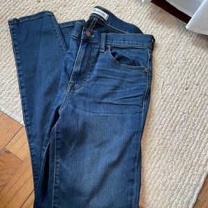 Madewell- skinny jeans